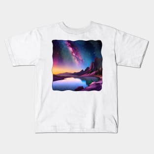 Blushing skys Kids T-Shirt